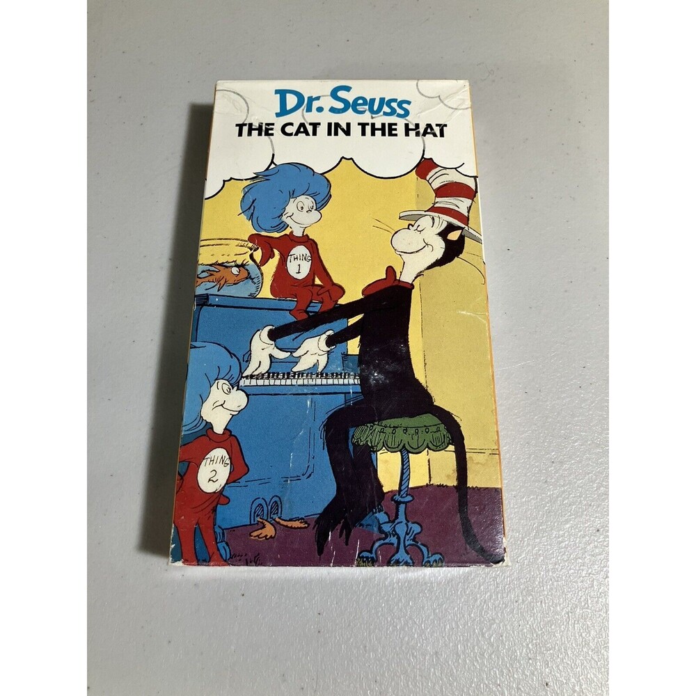 Dr. Seuss - The Cat in the Hat (VHS, 1989) Playhouse Video Tested